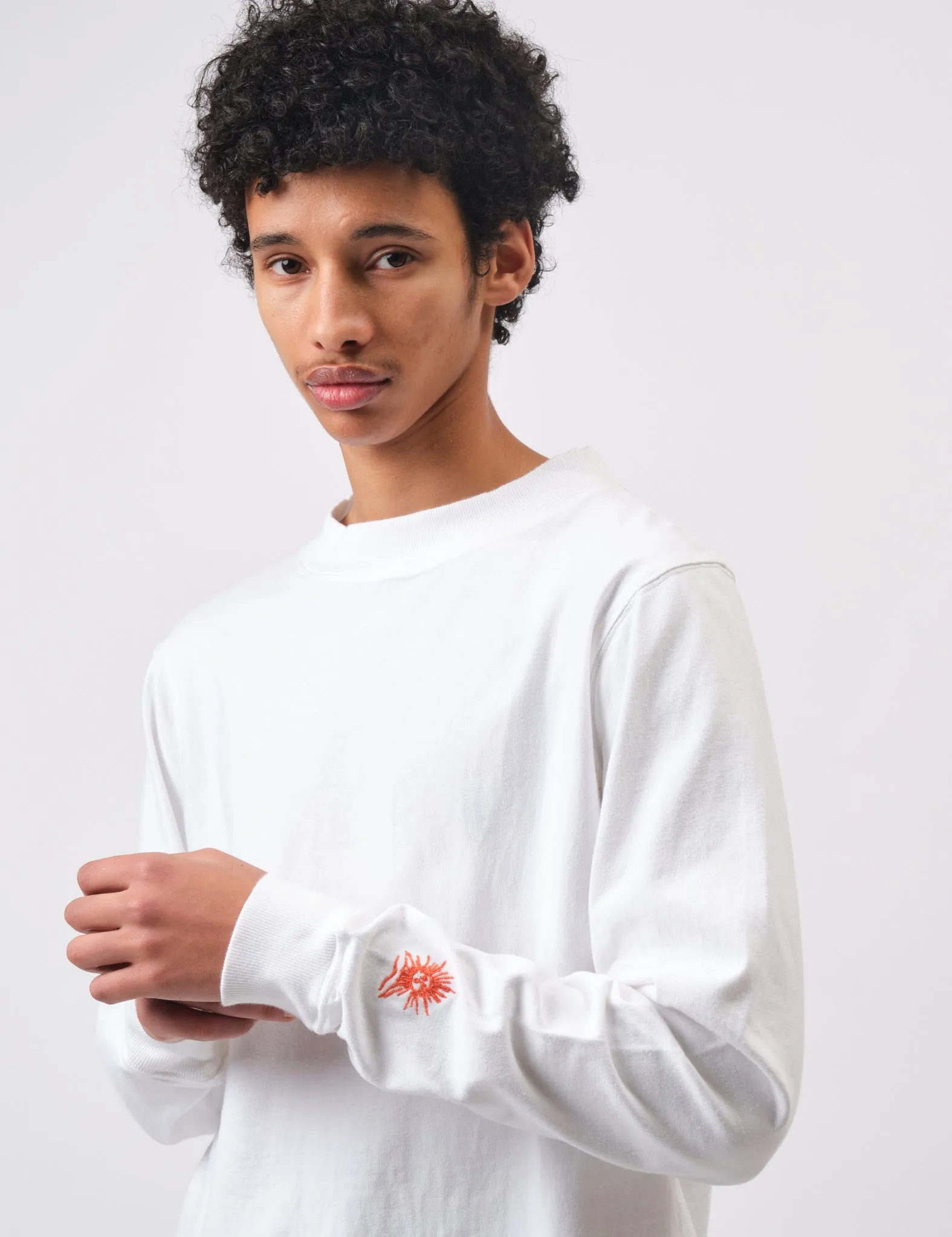 VIP Favorite Bhode Turtle Neck Long Sleeve Jersey 300gsm - White  Almost Sold Out!