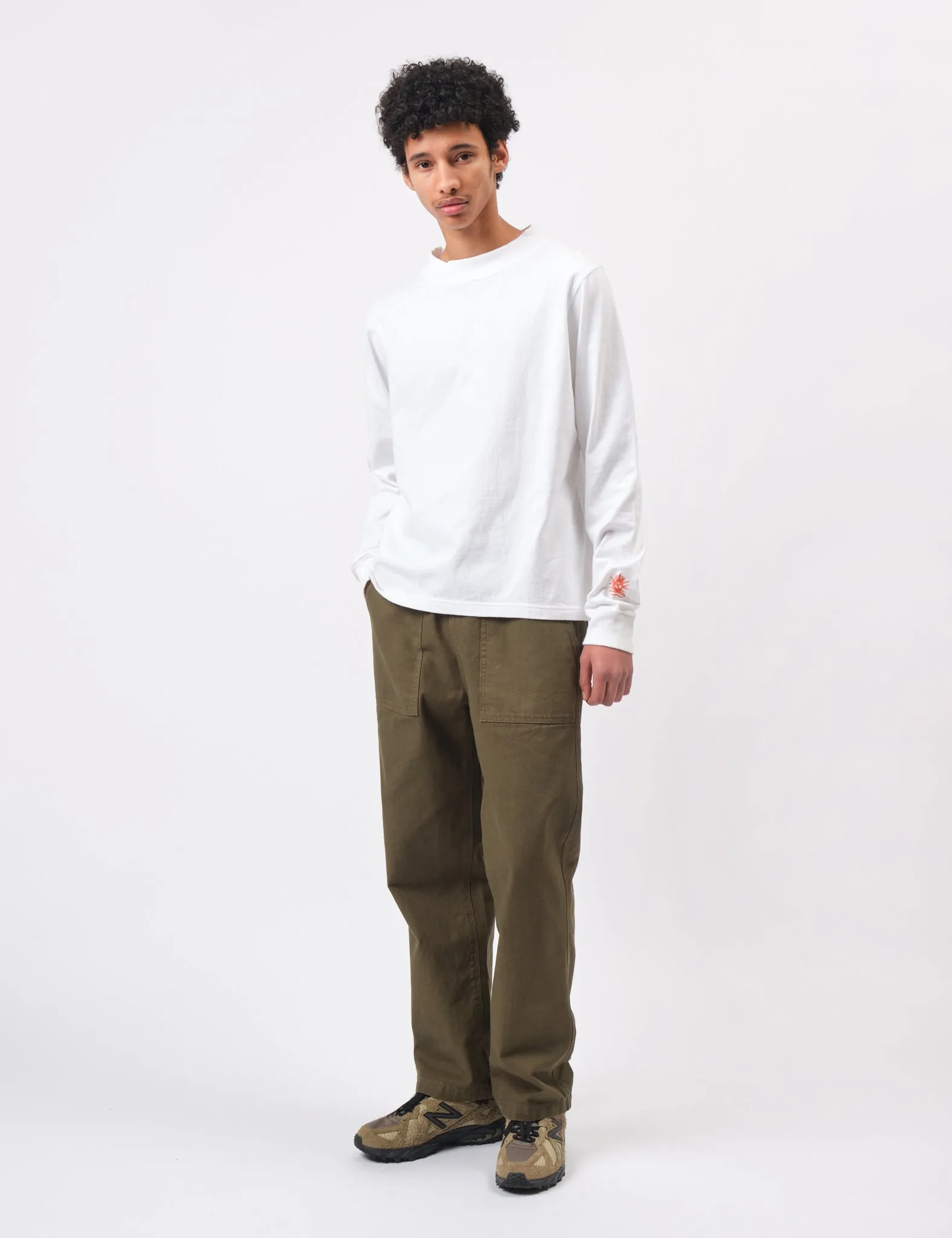 VIP Favorite Bhode Turtle Neck Long Sleeve Jersey 300gsm - White  Almost Sold Out!