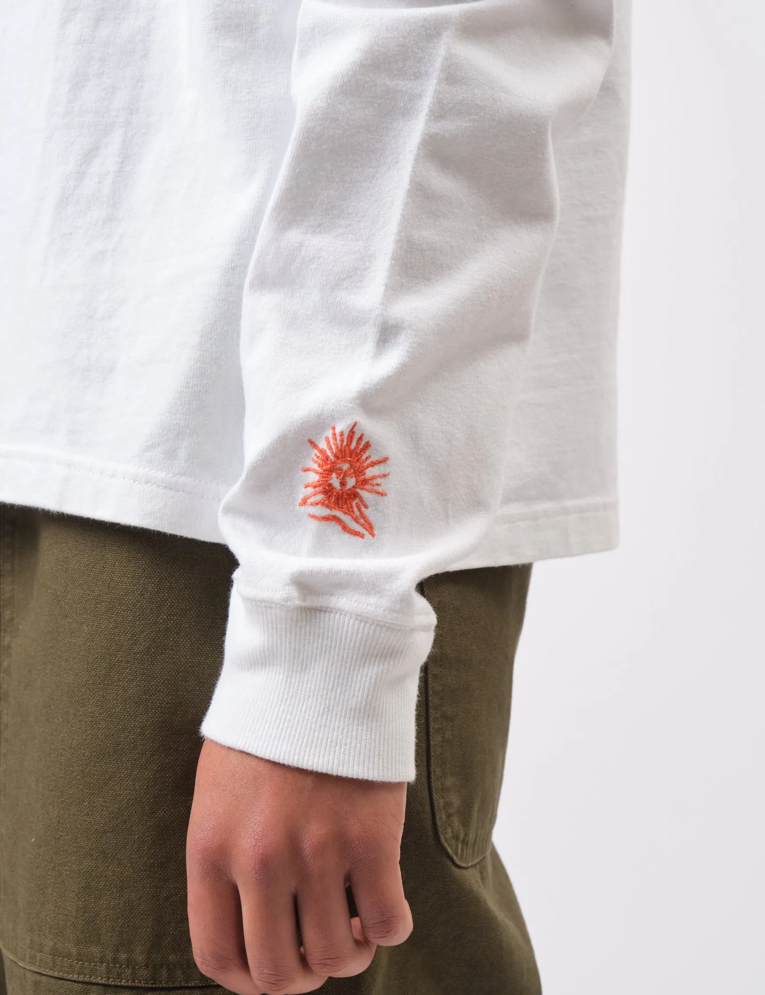 VIP Favorite Bhode Turtle Neck Long Sleeve Jersey 300gsm - White  Almost Sold Out!