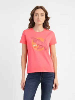 Women's Graphic Crew Neck  T-shirt LEVI'S