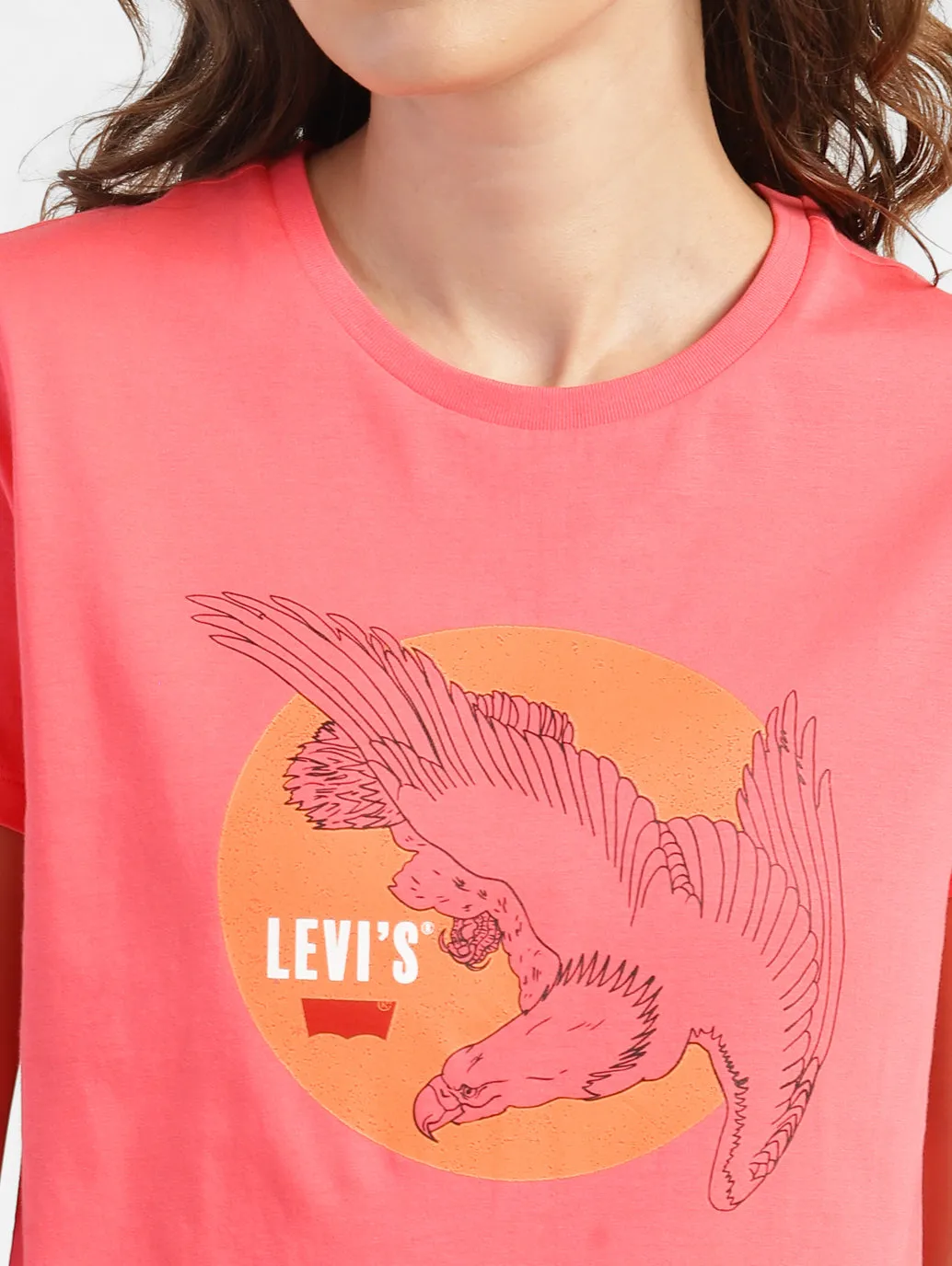 Women's Graphic Crew Neck  T-shirt LEVI'S