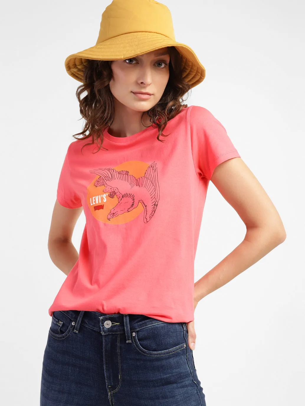 Women's Graphic Crew Neck  T-shirt LEVI'S