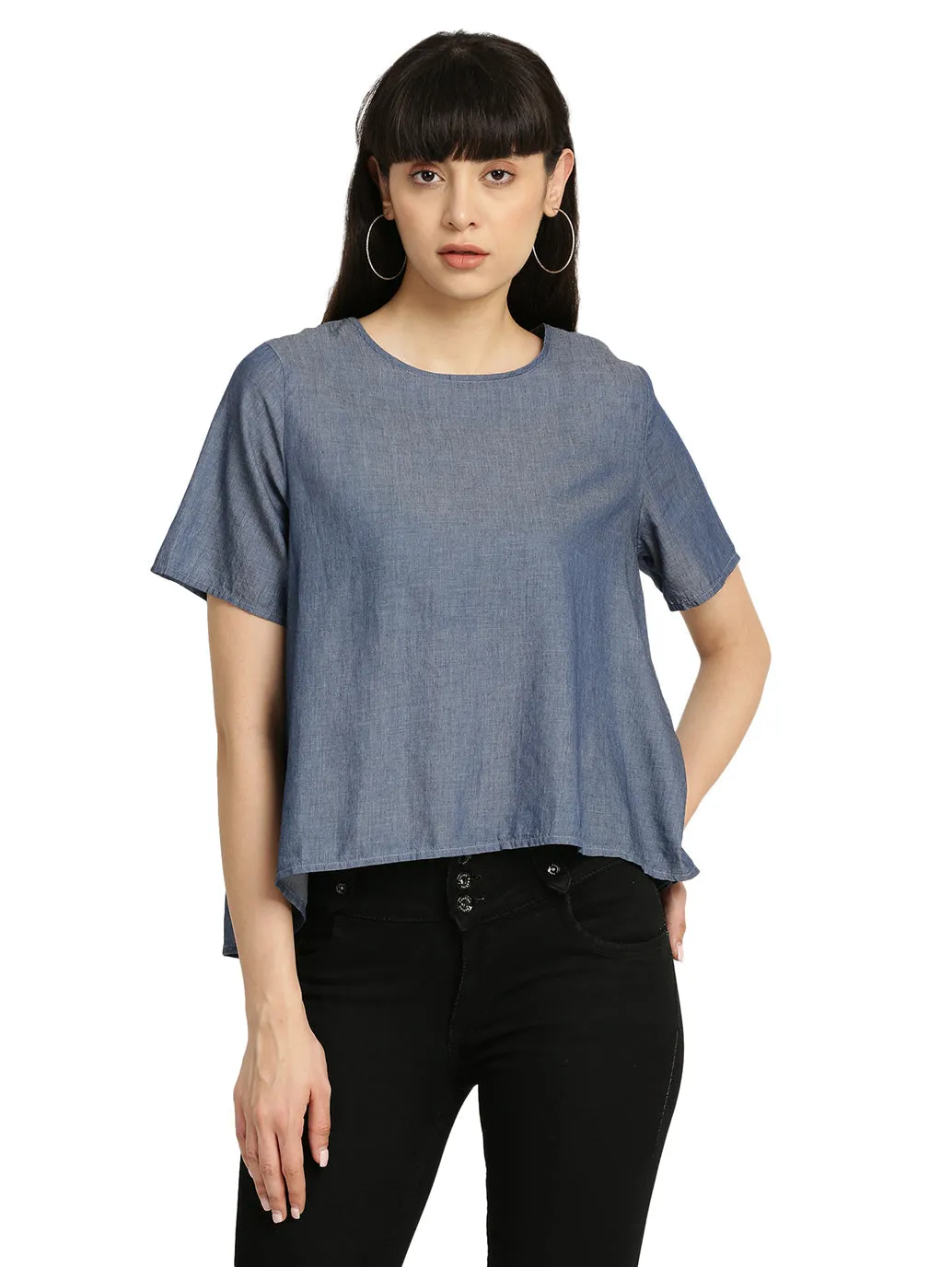 Women's Solid Round Neck Top LEVI'S