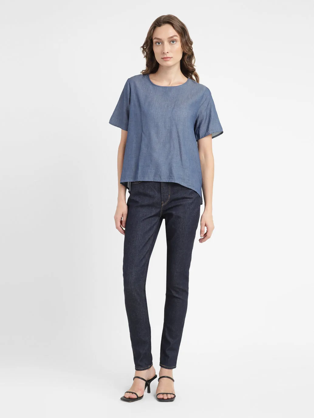 Women's Solid Round Neck Top LEVI'S
