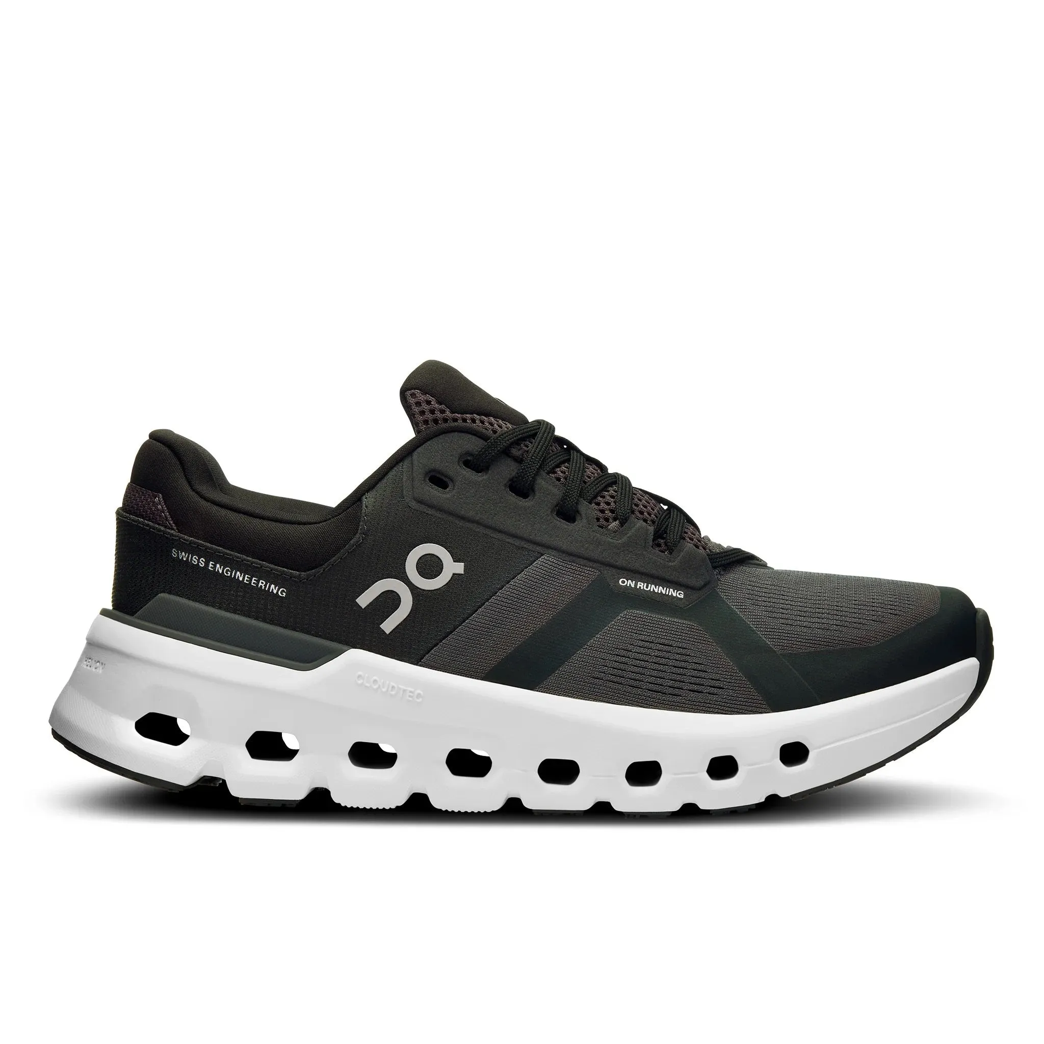 Women's Wide Fit On Cloudrunner 2 Training Shoes - Eclipse/Black