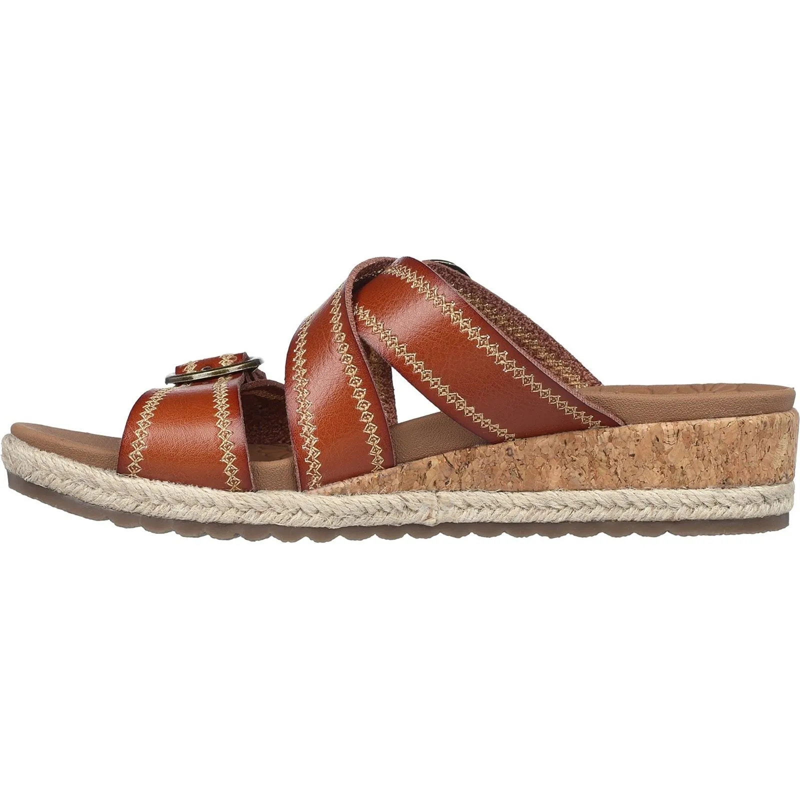 Women's Wide Fit Skechers 119504 Breezie Spring Is Calling Sandals