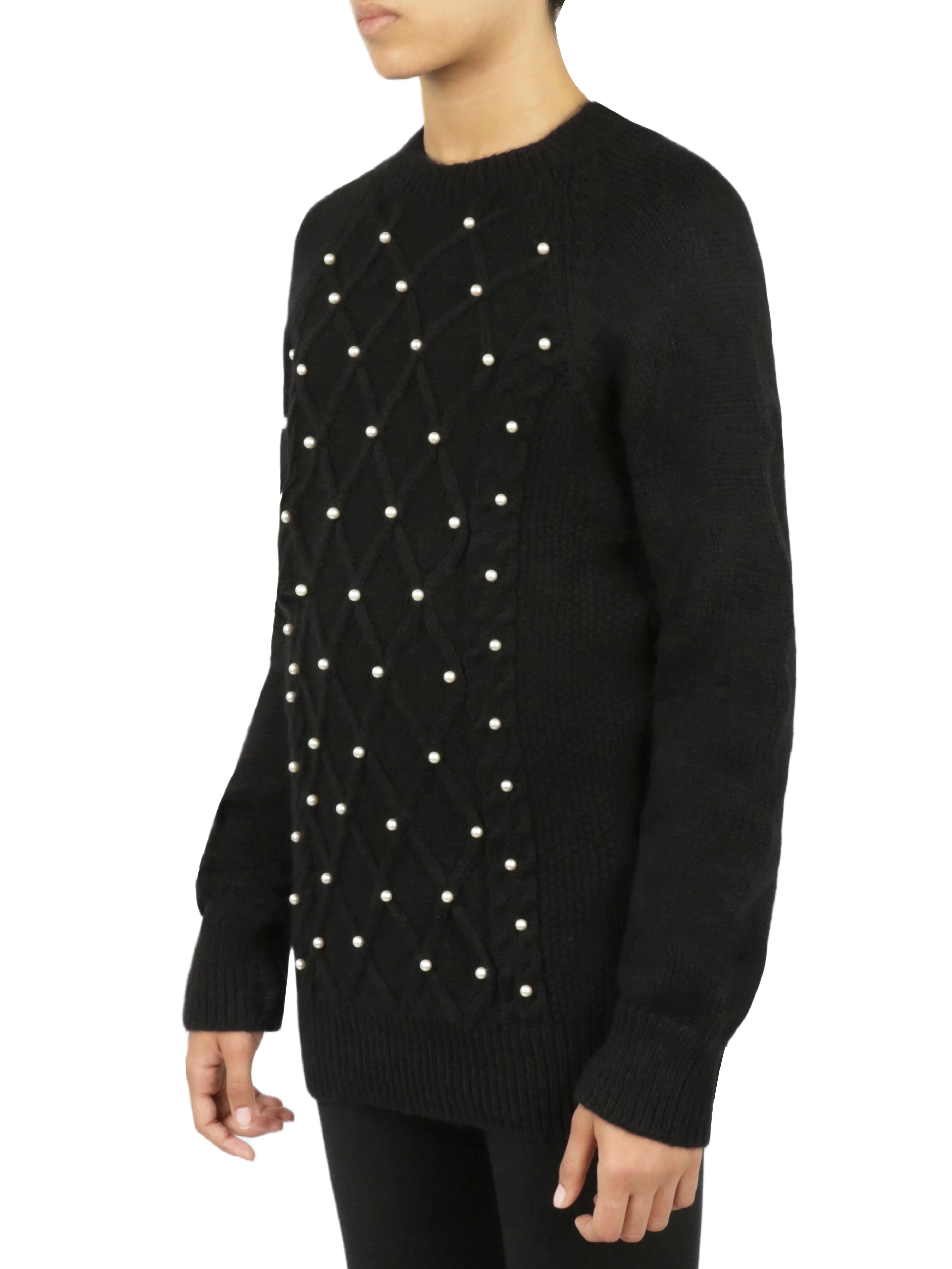 Worth Every Penny Embellished Cable Pullover  Last Chance!