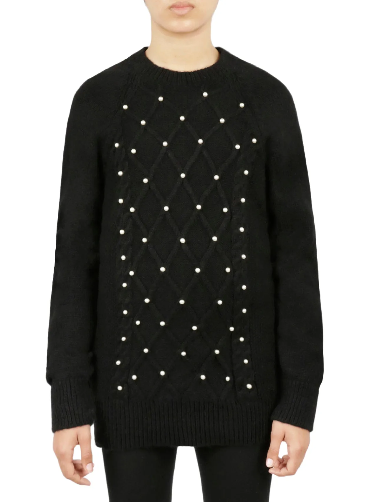 Worth Every Penny Embellished Cable Pullover  Last Chance!